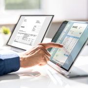 Invoice,Accounting,Software,On,Computer.,Digital,Business,Bill