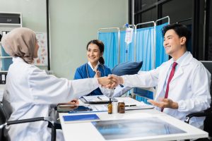 medical team working