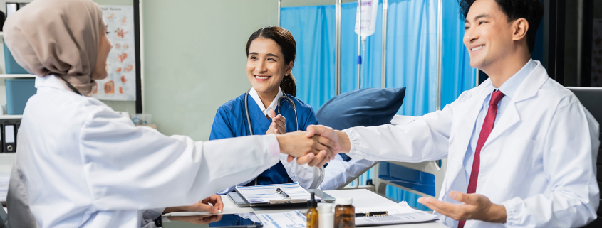 medical team working